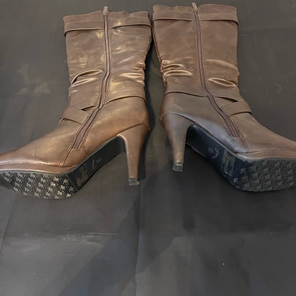 Leather (like) Boots - Picture 2 of 3